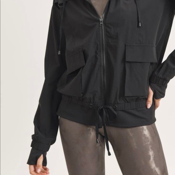 Must have, Black Cargo Jacket w/Hood - Picture 4 of 5